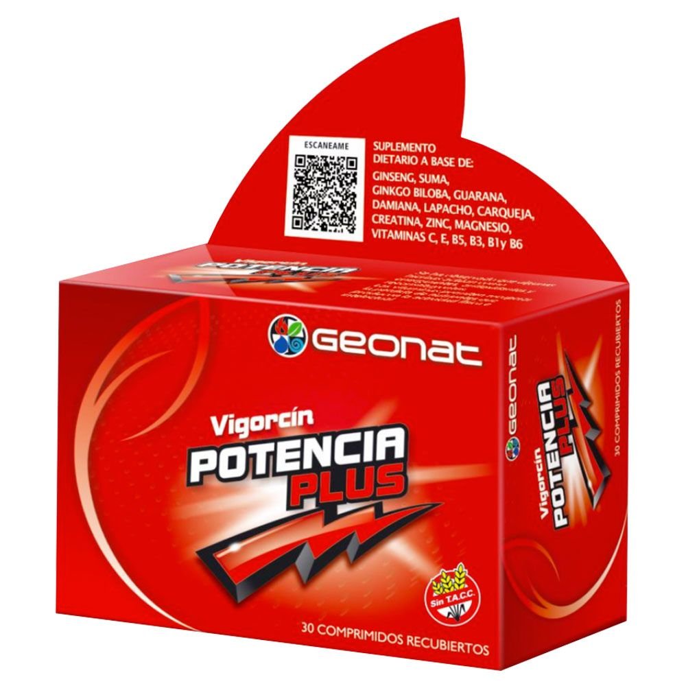 VIGORCIN POTENCIA PLUS X 30 COMP GEONAT