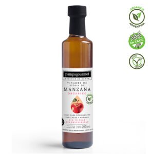 VINAGRE DE SIDRA MANZANA ORGANICO 250CC PAMPA