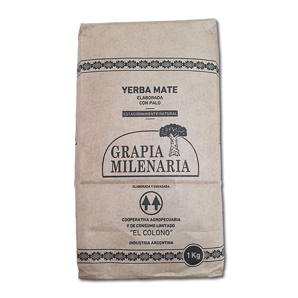 YERBA MATE GRAPIA MILENARIA X1KG
