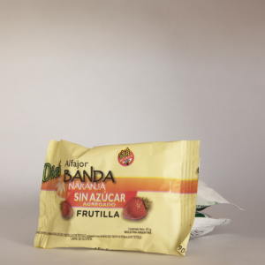 ALFAJORES FRUTILLA BANDA NARANJA S/AZUCAR  ( X1)