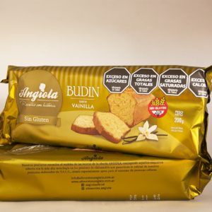 BUDIN SIN TACC X 200G VAINILLA ANGIOLA